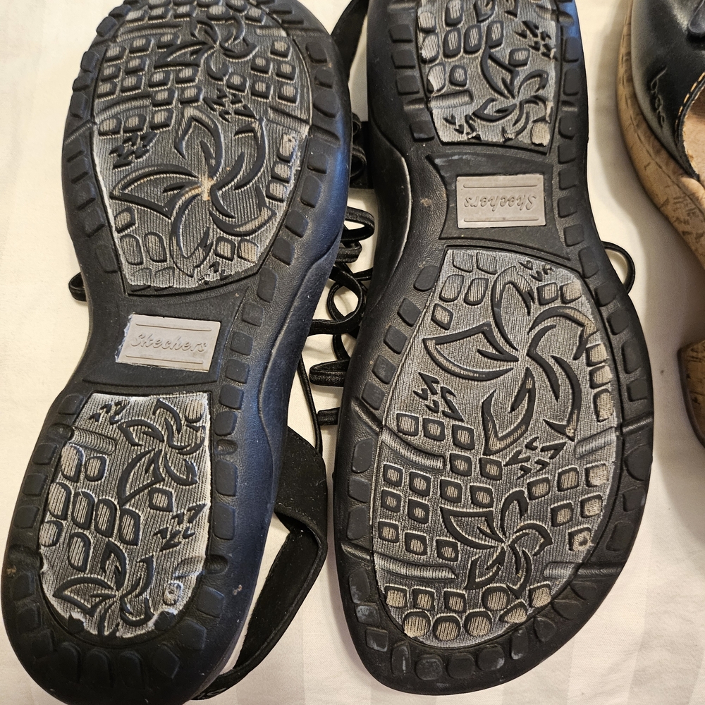 Skechers Women's Black Sandals - Picture 4 of 4
